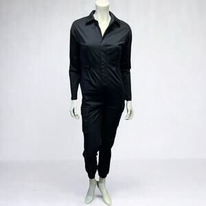 Celebrity Fashion by Hera Collection Medium Black Long Sleeve Jumpsuit